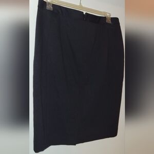 Lane Bryant Black Pencil Skirt Knee-Length Workwear